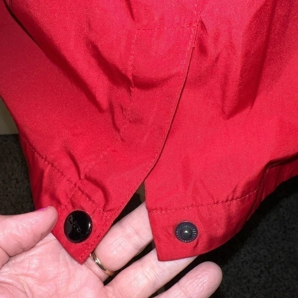 L-RL Active Ralph Lauren Preppy Red Vented Lightweight Windbreaker Jacket Small - Picture 6 of 12